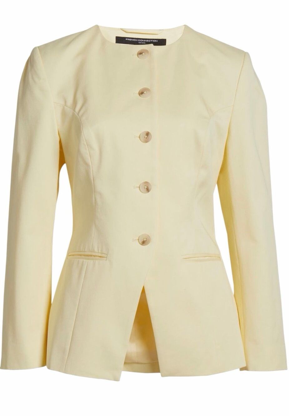 NWT French Connection Sabine Slim Fit Stretch Cotton Twill Jacket- Size 12